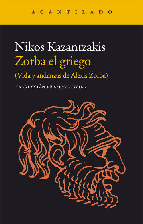 Libro Zorba El Griego de Nikos Kazantzakis (Español)