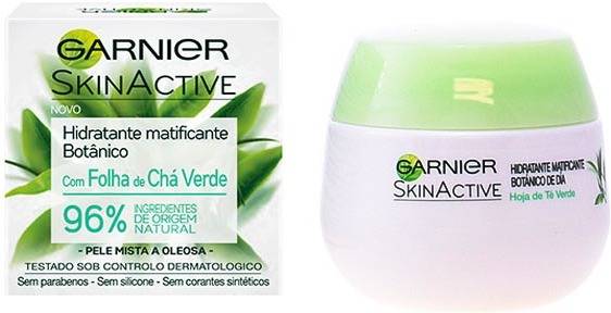 Crema Facial GARNIER SkinActive Chá Verde Refrescante (50 ml)