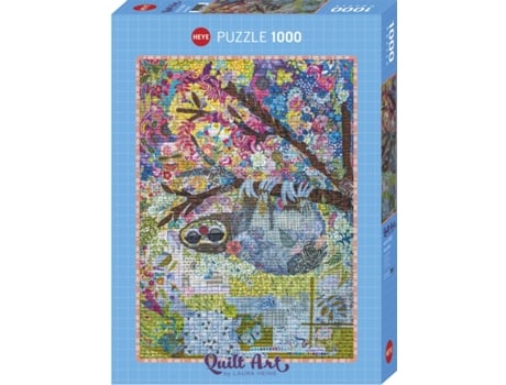 Puzzle 1000 Quilt Art Sewn Sloth (9 años)