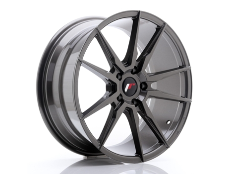 Llanta Japan Racing Jr21 19''X8,5 Et 35 5X120 Cb 72,6 Gris Pulido