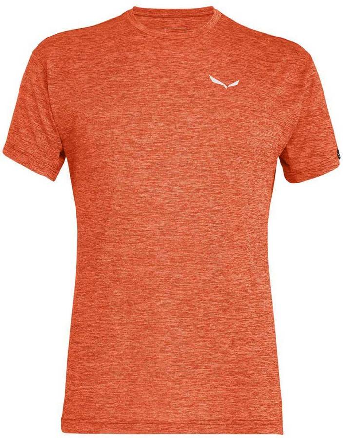 Camiseta para Hombre SALEWA Puez Melange Dryton Naranja para Montaña (S)