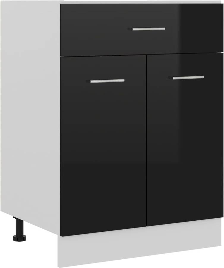 Armário Inferior VIDAXL Drawer Bottom Cabinet 60 cm 801234 (Madera - 60 x 46 x 81.5 cm)