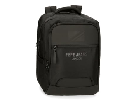 PEPE JEANS Mochila Para Portátil Poliéster Bromley Negro