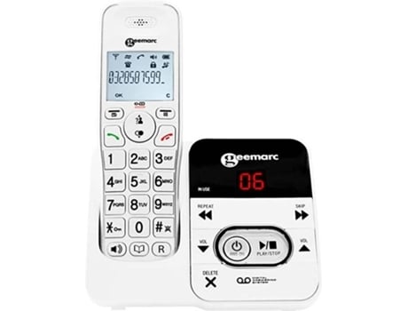 Teléfono Fijo GEEMARC Amplidect 295 Blanco