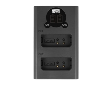 Cargador de batería doble DL-USB NEWELL LP-E10