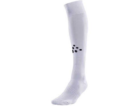 Calcetines para Hombre CRAFT Squad Solid Blanco para Fútbol (EU 43 - 45)