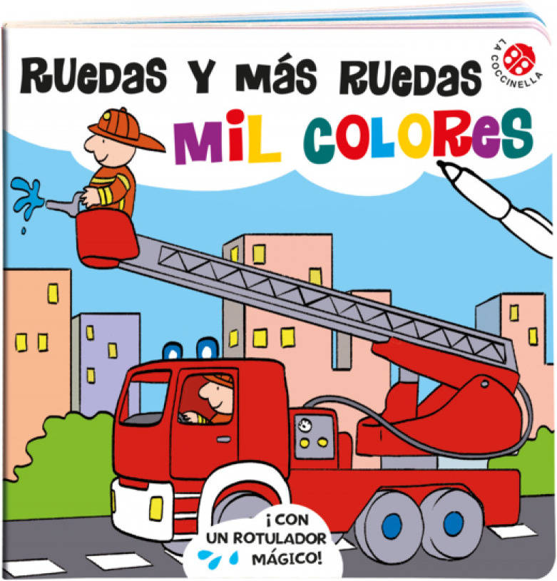 Libro Ruedas Y Más Ruedas: Mil Colores de Bolaffio Raffaella (Español)