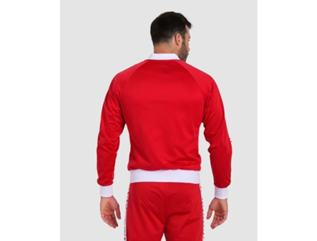 Chaqueta de Hombre para Fitness ARENA Chándal Relax Iv Rojo (XL)