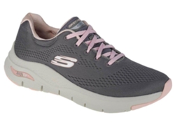 Botas SKECHERS Malla Arejada Mujer (37 - Gris)