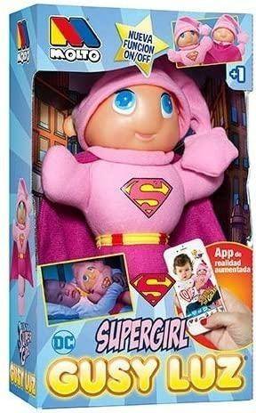 Molto Luz ® supergirl gusyluz brilla en la oscuridad