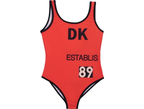 Traje de baño Unisex DKNY Rojo para Natación (8 Años)