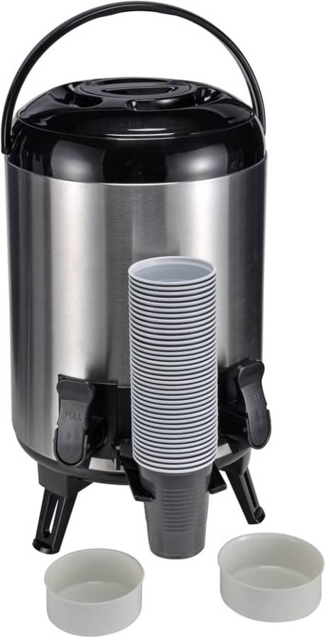 Tarro Térmico HI Plateado (9L - Acero Inoxidable)