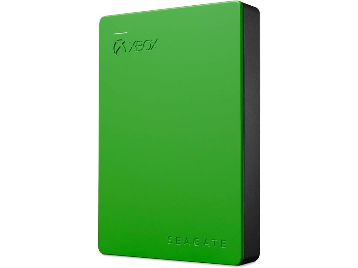 Disco HDD Externo SEAGATE Game Drive Xbox 4TB (Verde - 4 TB - USB 3.0)