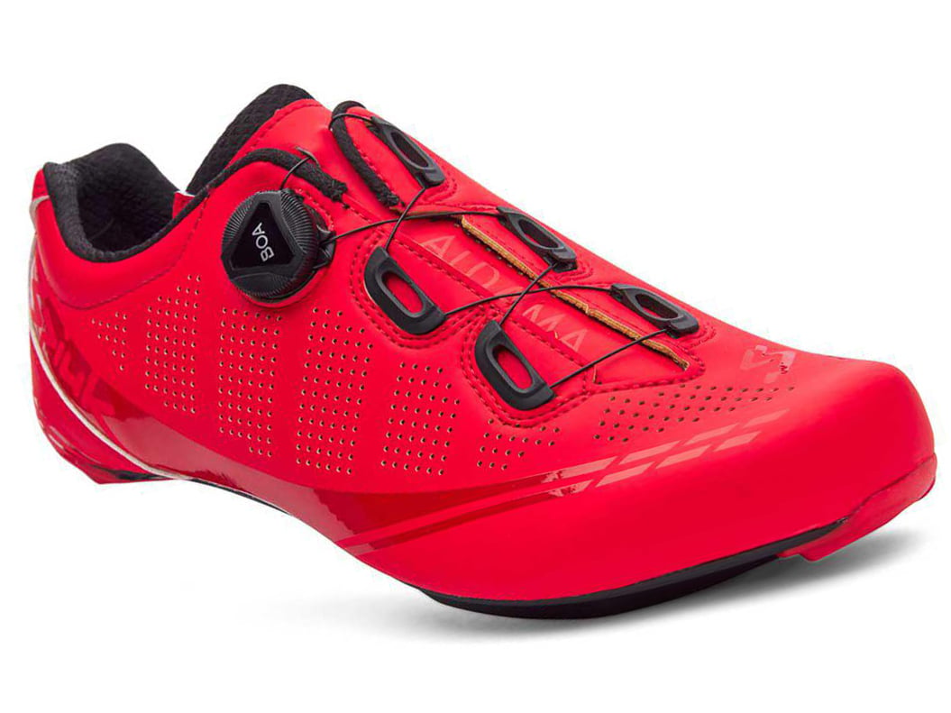 Aldama Road Zapatilla carretera unisex adulto para hombre spiuk rojo ciclismo eu 43