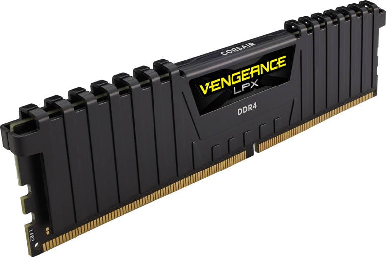 Memória RAM DDR4 CORSAIR Vengeance LPX 2x8 GB (3200 MHz - CL 16 - Negro)