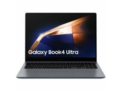 Laptop SAMSUNG Galaxy Book4 Ultra NP960XGL-XG1ES (Gris - 16 GB RAM - 1 TB SSD - 16 - Qwerty Español - Nvidia Geforce RTX 4050)