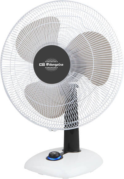 Ventilador de Sobremesa ORBEGOZO TF 0123 (3 velocidades - 25 W - Diámetro: 23 cm)