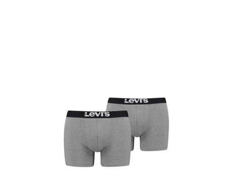 Boxers LEVI'S Elastano y algodón Hombre (2XL - Negro)