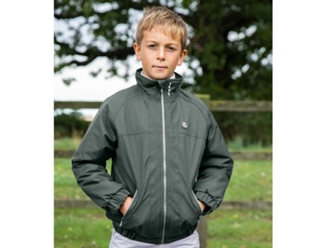 Chaqueta para Equitación PREMIER EQUINE (Niño Unisex - Gris - 11/12 Años)