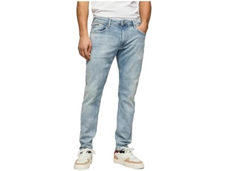 Pantalones de Vaquero de Hombre PEPE JEANS Stanley Azul (W33L32)