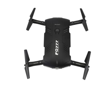 Drone FQ777 FQ05 (HD - Autonomía: Hasta 5 min - Negro)