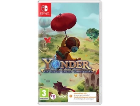 Juego Código de descarga de Yonder The Cloud Catcher Chronicles Nintendo Switch