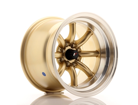 Llanta Japan Racing Jr19 15''X10,5 Et -32 4X100 4X114,3 Cb 73,1 Gold