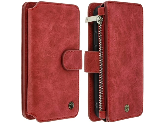 Funda iPhone X, XS AVIZAR FOLIO-21SPLIT-RD-IPX