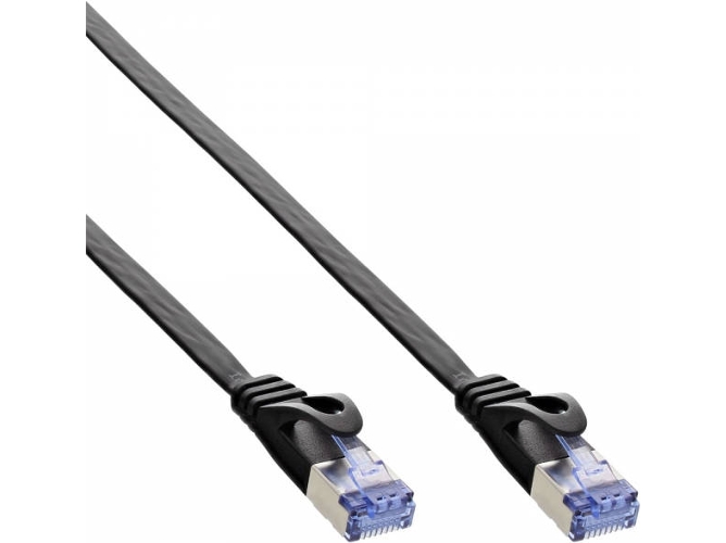 Cable de Red INLINE (RJ45 - 1 m - Negro)