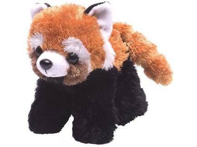 Peluche WILD REPUBLIC HUG'EMS Panda Rojo (Tam: 18 cm)