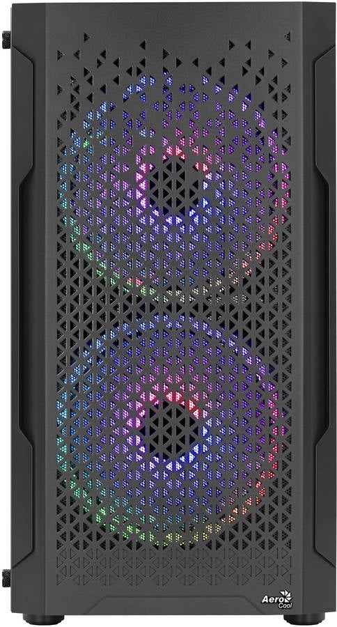 Caja PC AEROCOOL TRINITYMINIBKV2 (Mini ATX Tower - Negro)