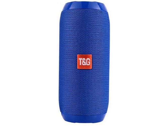 Altavoz Bluetooth RITTEREC TG117 (Azul - 10 W - Alcance: hasta 10 m)