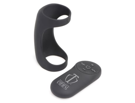 Anillo vibrador para el pene con mando a distancia GShaft TRINITY VIBES