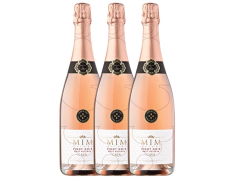 Espumante EL CEP El Cep Mim Rosat Pinot Negro Brut Cava Reserva (0.75 L - 3 unidades)