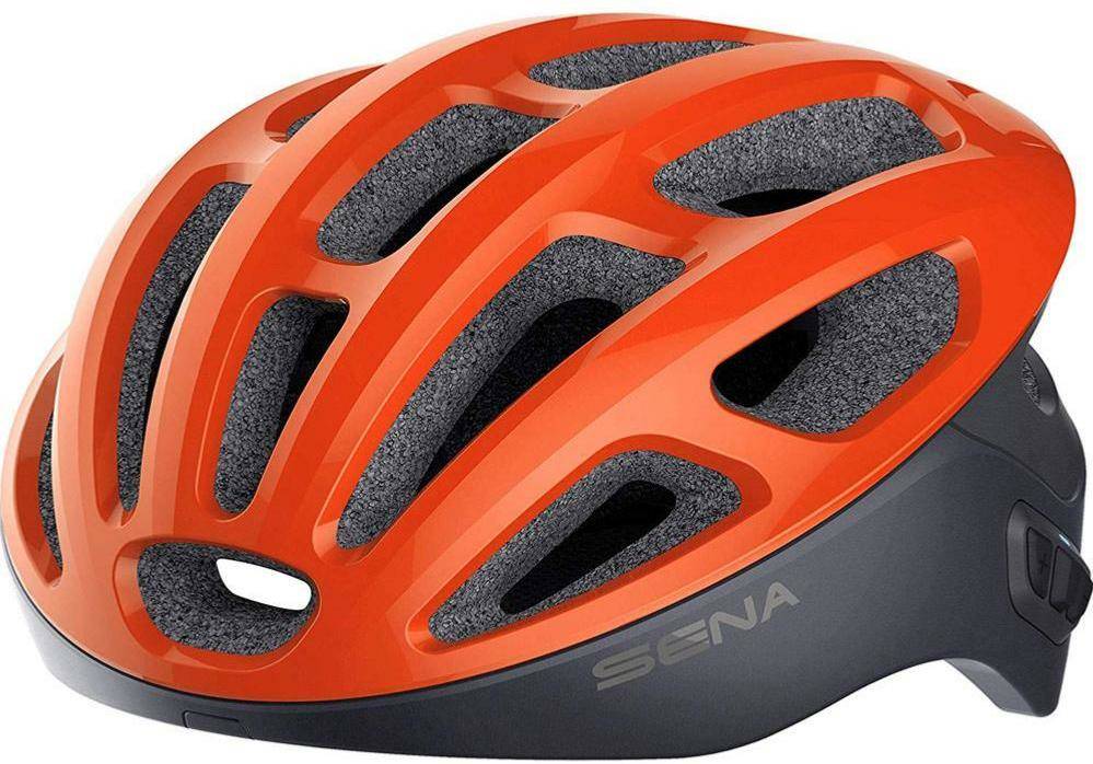 Sena R1 Smart helmet para ciclismo casco de bicicleta electric talla l rojo