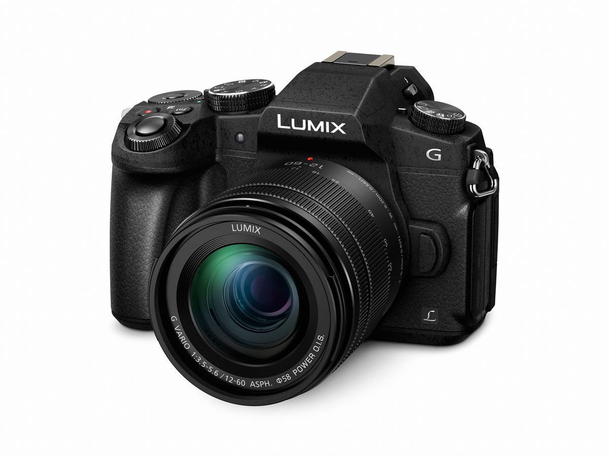 Cámara Mirrorless PANASONIC LUMIX 4K G80+12-60MM (16 MP - Sensor: Micro 4/3 - ISO: 100 a 25600)