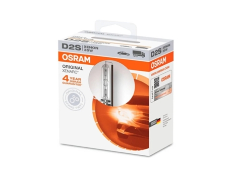 Lámpara xenón D2S 85V35W Original xenarc® Blister OSRAM