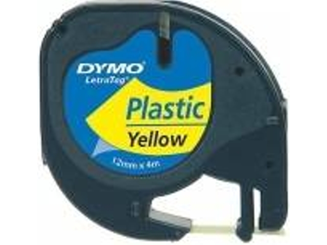 Cinta Laminada DYMO 12mm LetraTAG Plastic tape