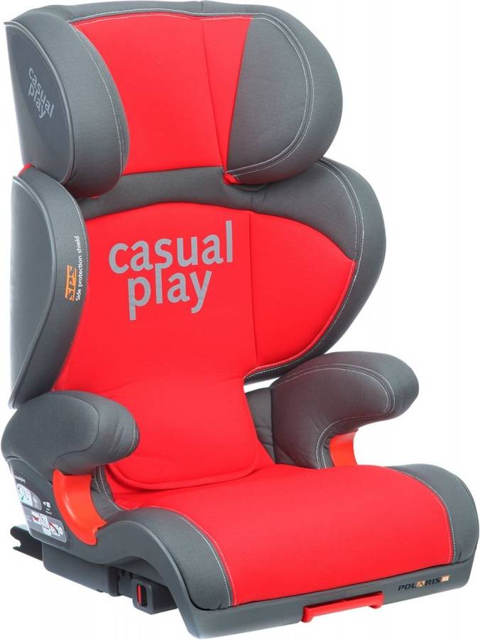 Casualplay Polaris Fix silla de coche grupo 23 isofix rojo casulaplay