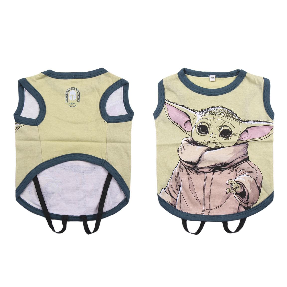 Camiseta Para Perros the mandalorian for fan pets licencia oficial disney cerdá lifes little moments de star wars verde