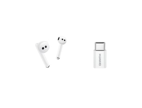 Auriculares Bluetooth True Wireless + Adaptador 5V2A C Huawei Freebuds 4