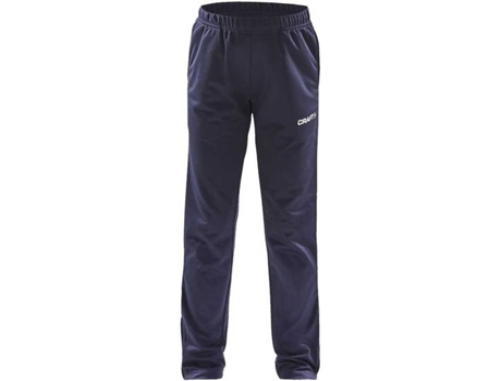 Pantalones para Hombre CRAFT Squad Azul para Fitness (122 - 128 cm)