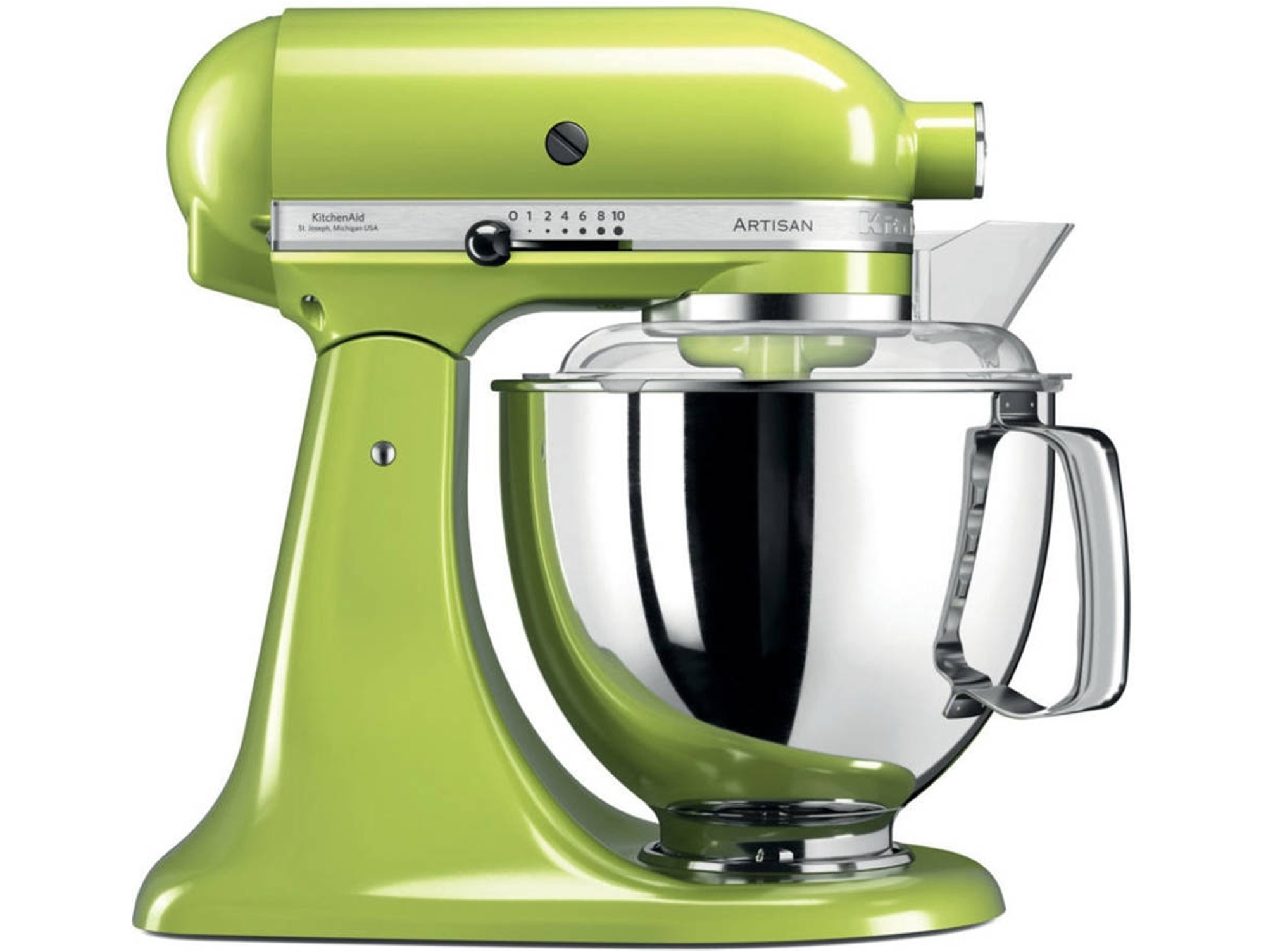 Amasadora con Bol KITCHENAID Artisan 5KSM175PSEGA (4 accesorios - 300 W - Bol: 4.8 L)