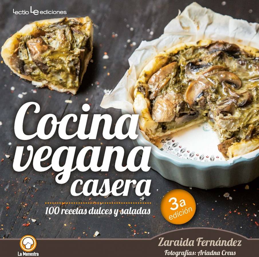 Libro Cocina Vegana Casera de Zaraida Fernández Altabás (Español)