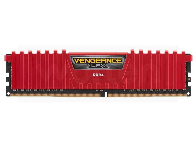 Memoria RAM DDR4 CORSAIR Vengeance (1 x 8 GB - 2400 MHz - CL 14 - Rojo)