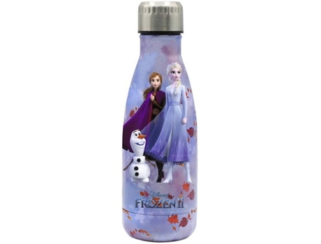 Botella Disney Frozen ii elsa anna olaf 614574 acero inoxidable puro 500ml