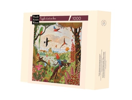 Puzzle PUZZLE MICHELE WILSON (Madera - Beige - 45 x 45 cm)