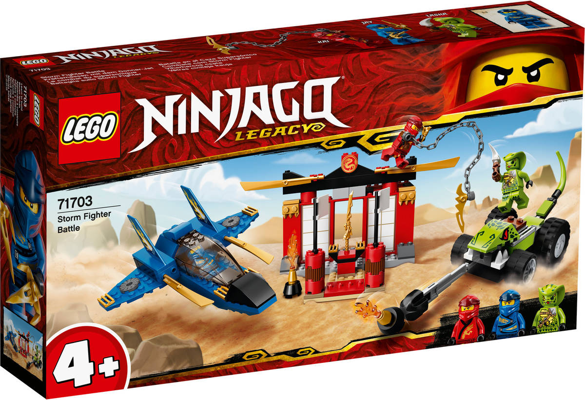 LEGO Ninjago: Combate Con Storm Fighter (Edad Mínima: ‍4 - 165 Piezas)