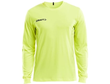 Camiseta de Hombre para Fútbol CRAFT Squad Amarillo (XL)