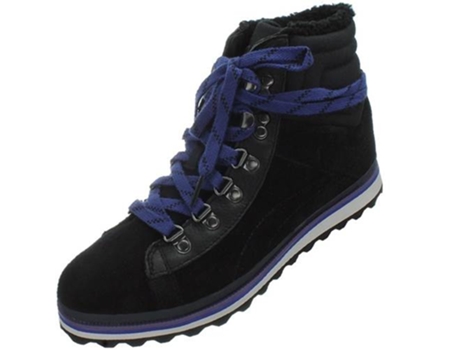 Botas PUMA City Snow Boot Suede Wns Mujer (Azul, Negro - Tela, Gamuza - 38)